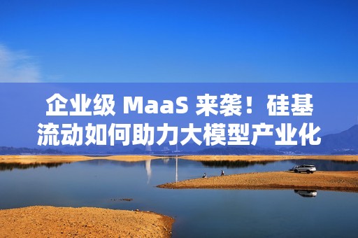 企业级 MaaS 来袭！硅基流动如何助力大模型产业化？