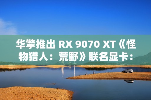 华擎推出 RX 9070 XT《怪物猎人：荒野》联名显卡：蓝色外观颜值爆表