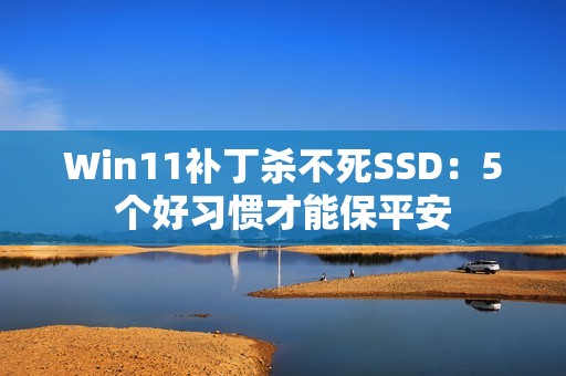 Win11补丁杀不死SSD：5个好习惯才能保平安