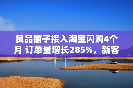 良品铺子接入淘宝闪购4个月 订单量增长285%，新客占比提升51.2%
