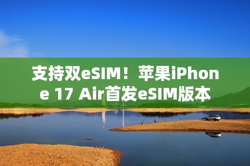 支持双eSIM！苹果iPhone 17 Air首发eSIM版本