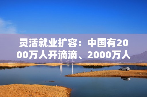灵活就业扩容：中国有2000万人开滴滴、2000万人送快递外卖
