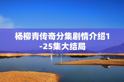 杨柳青传奇分集剧情介绍1-25集大结局