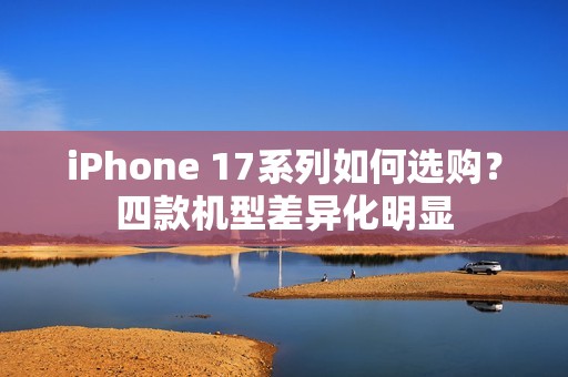 iPhone 17系列如何选购？四款机型差异化明显