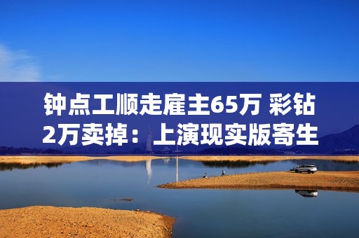 钟点工顺走雇主65万 彩钻2万卖掉：上演现实版寄生虫