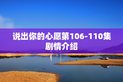 说出你的心愿第106-110集剧情介绍