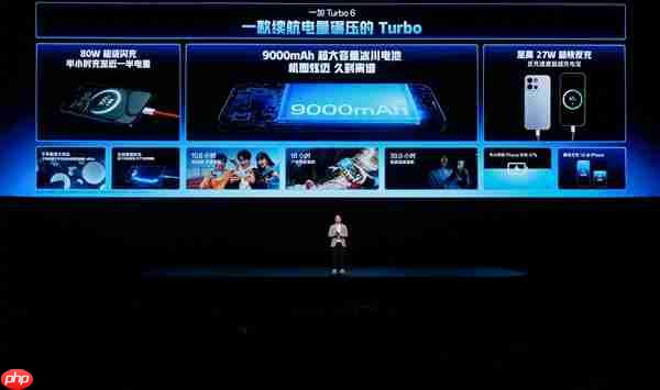 一加Turbo 6首发9000mAh电池：引领Turbo手机进入超巨量电池时代
