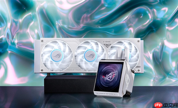ROG幻世神海景房机箱亮相：自带9.2寸LCD屏 可旋转风扇支架