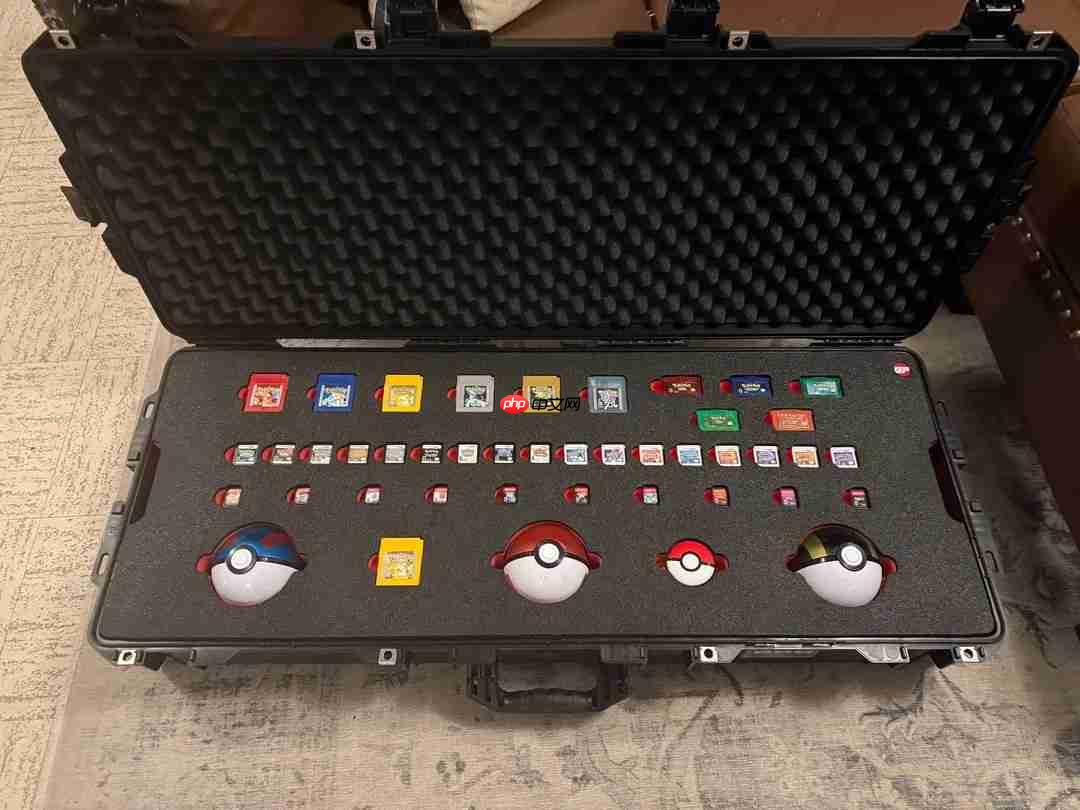 宝可梦大佬晒收藏百宝箱 世界末日来了都不怕