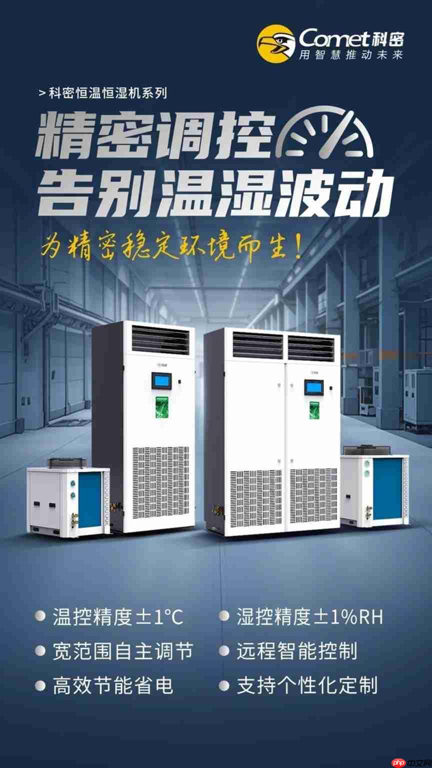 科密工业级环境控制设备，温湿调节，一机掌控！