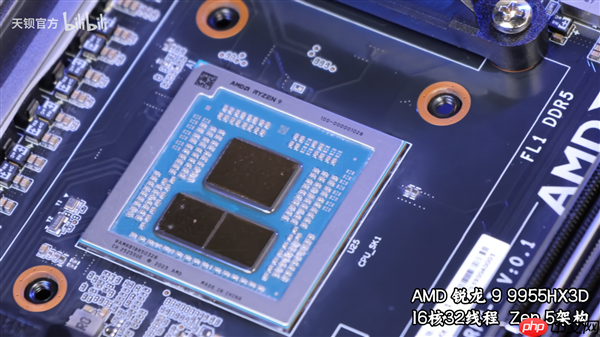 天钡发布首款Mini-ITX MoDT主板！9955HX3D+双万兆接口