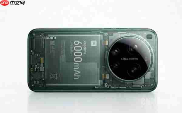 小米17 Ultra全球版规格曝光 电池缩水在6000mAh