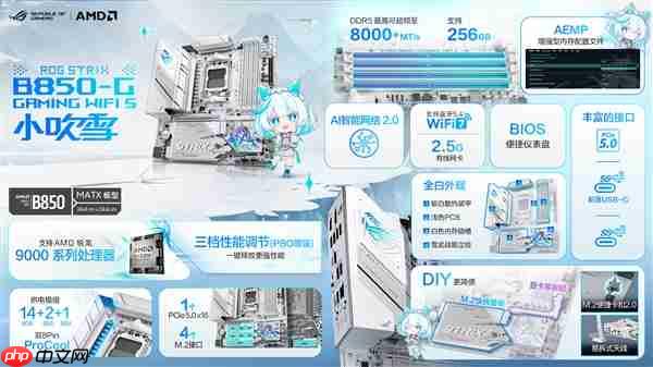 新年新气象 华硕B850主板带你元旦装新机