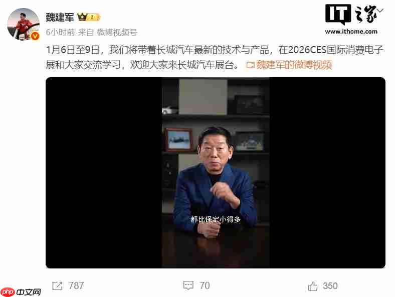 魏建军谈长城汽车为何不搬到一线城市：斯图加特、慕尼黑都比保定小得多