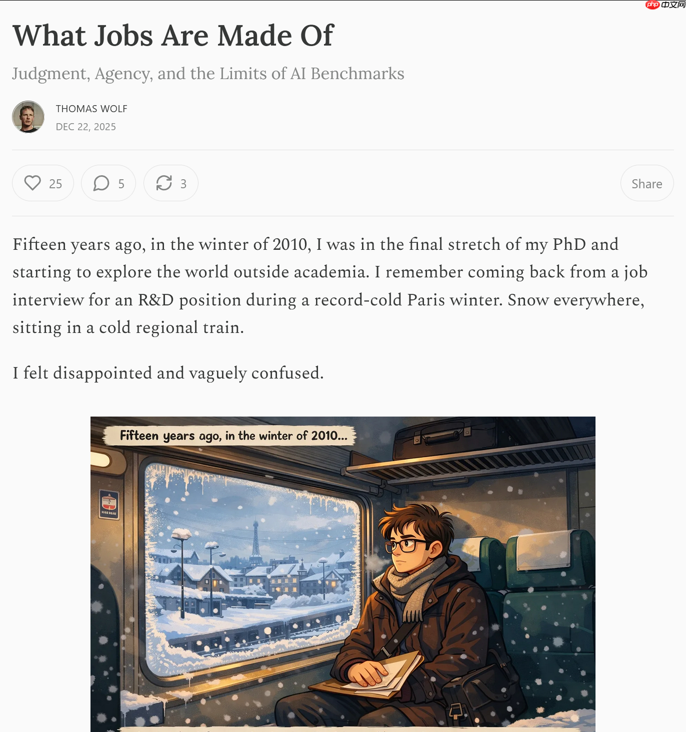 Hugging Face 创始人 Thomas Wolf 对工作和 AI 关系的思考