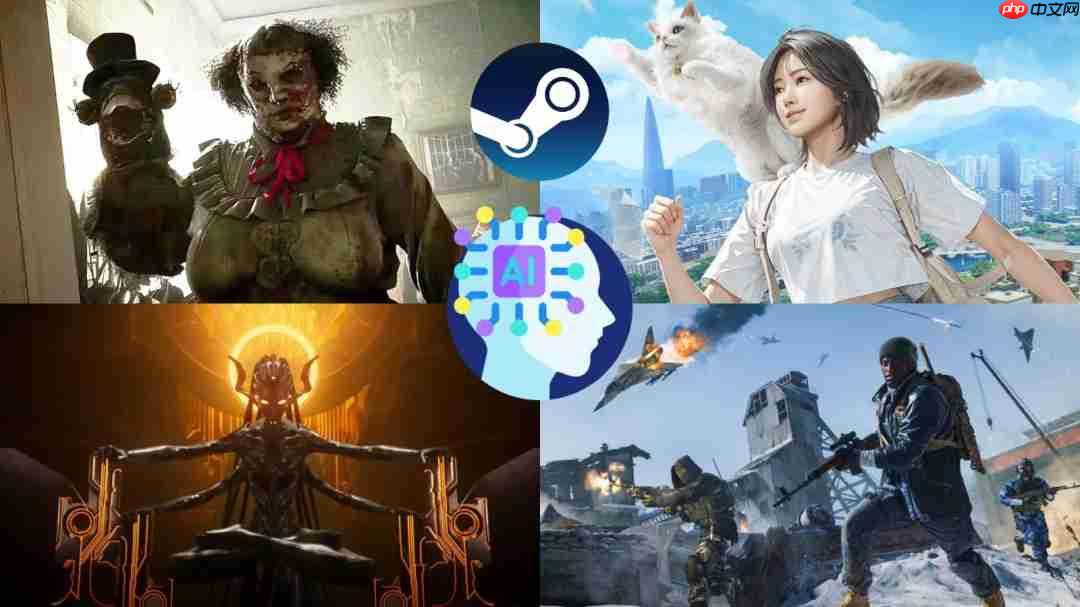 使用AI技术的游戏在Steam平台上创收超6.6亿美元