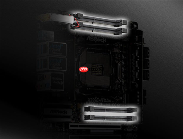 铭瑄B860 ITX主板唯一配四条DDR5插槽！但我买不起内存了