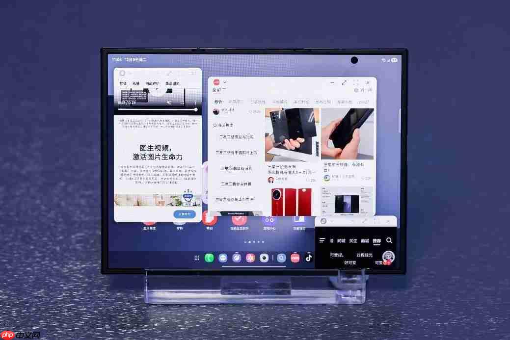 轻松实现PC级体验 三星Galaxy Z TriFold是你手中的便携式工作站