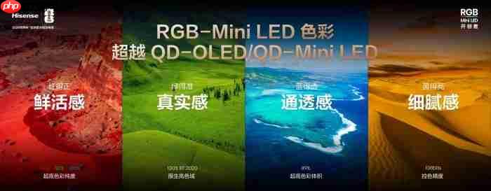 一文看懂为何海信RGB-MiniLED搭配黑曜屏Ultra，暗室画质表现超越OLED