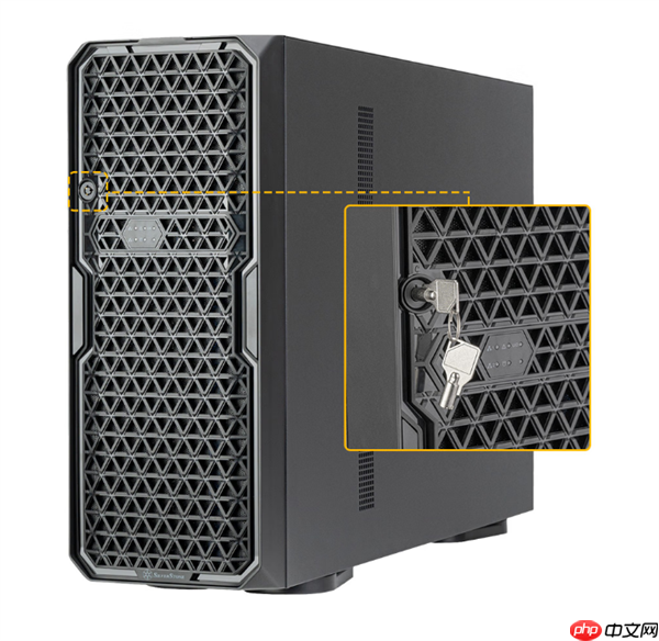 银昕新款工作站机箱售价超四千：门板带锁防盗 8热插拔硬盘位