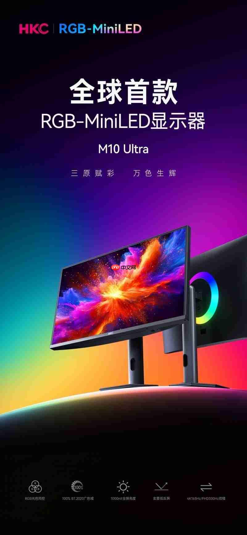 显示技术新纪元，HKC让RGB-MiniLED迎来中国时刻
