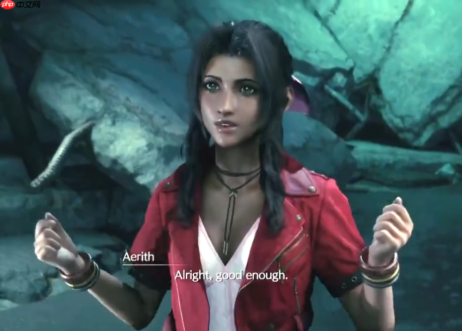 《最终幻想7：重制版》黑化mod发布 爱丽丝变黑人了！