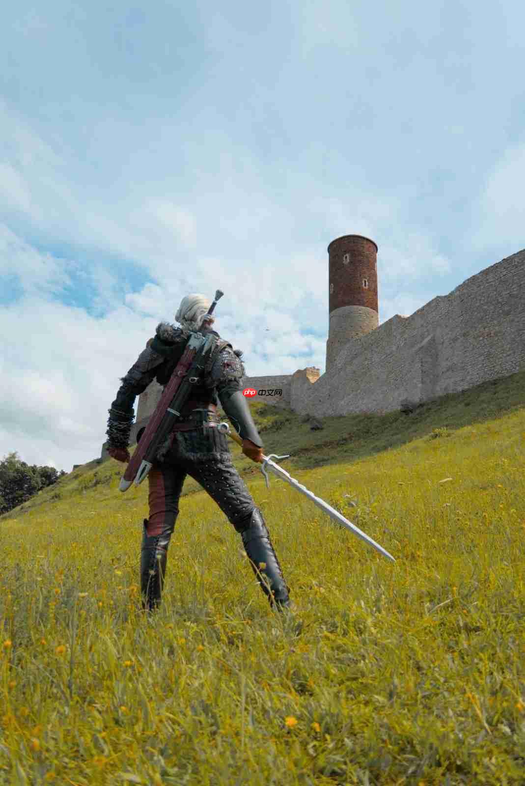 太帅了！ 粉丝用传统工艺自制《巫师4》希里cos服