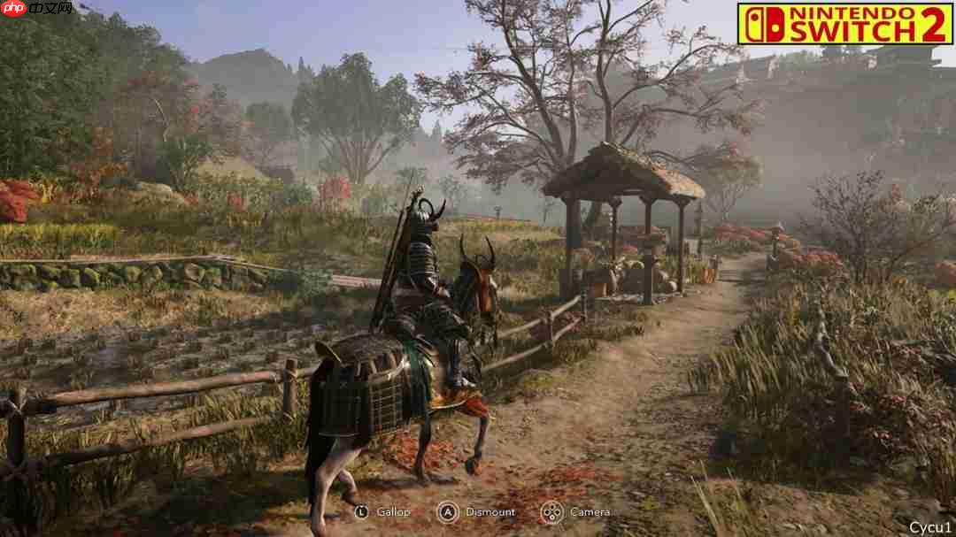 《刺客信条：影》PS5 Pro和Switch 2画面对比