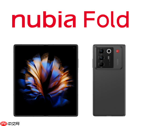 中兴新款折叠屏渲染图泄露 型号或为Nubia Fold与Nubia Flip 3