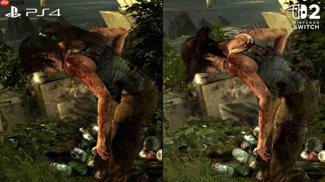 《古墓丽影9》NS2版画面大缩水 甚至不如PS3原版