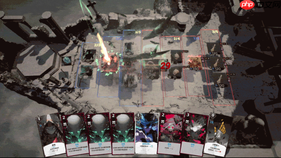 《凛冬前线 FrostBound》独立团队的诚心力作 冰雪绝境中的策略卡牌