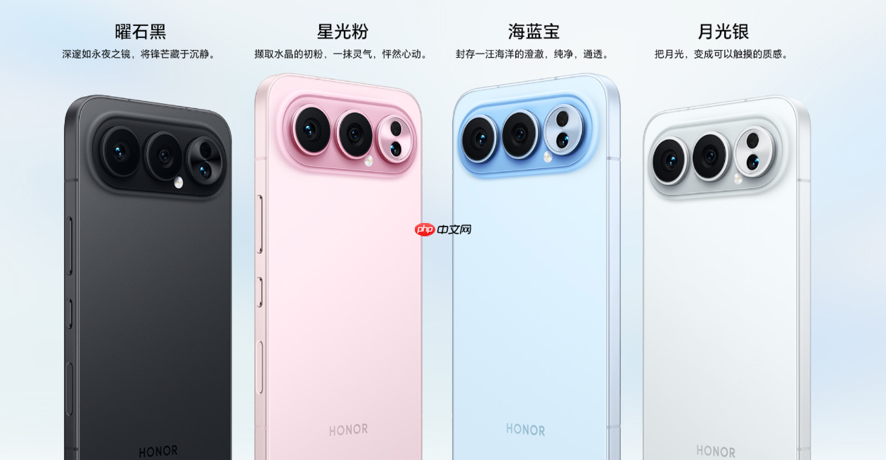 荣耀500系列正式发布：2亿大底主摄+8000mAh超大电池