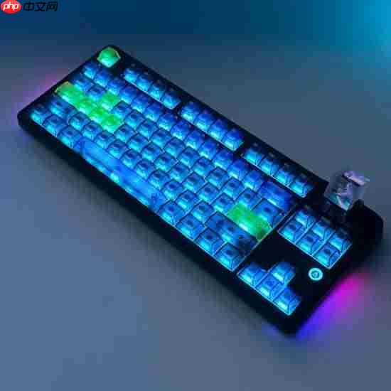 全球首款棱镜键盘：配备棱镜屏幕 形成幻境光学效果