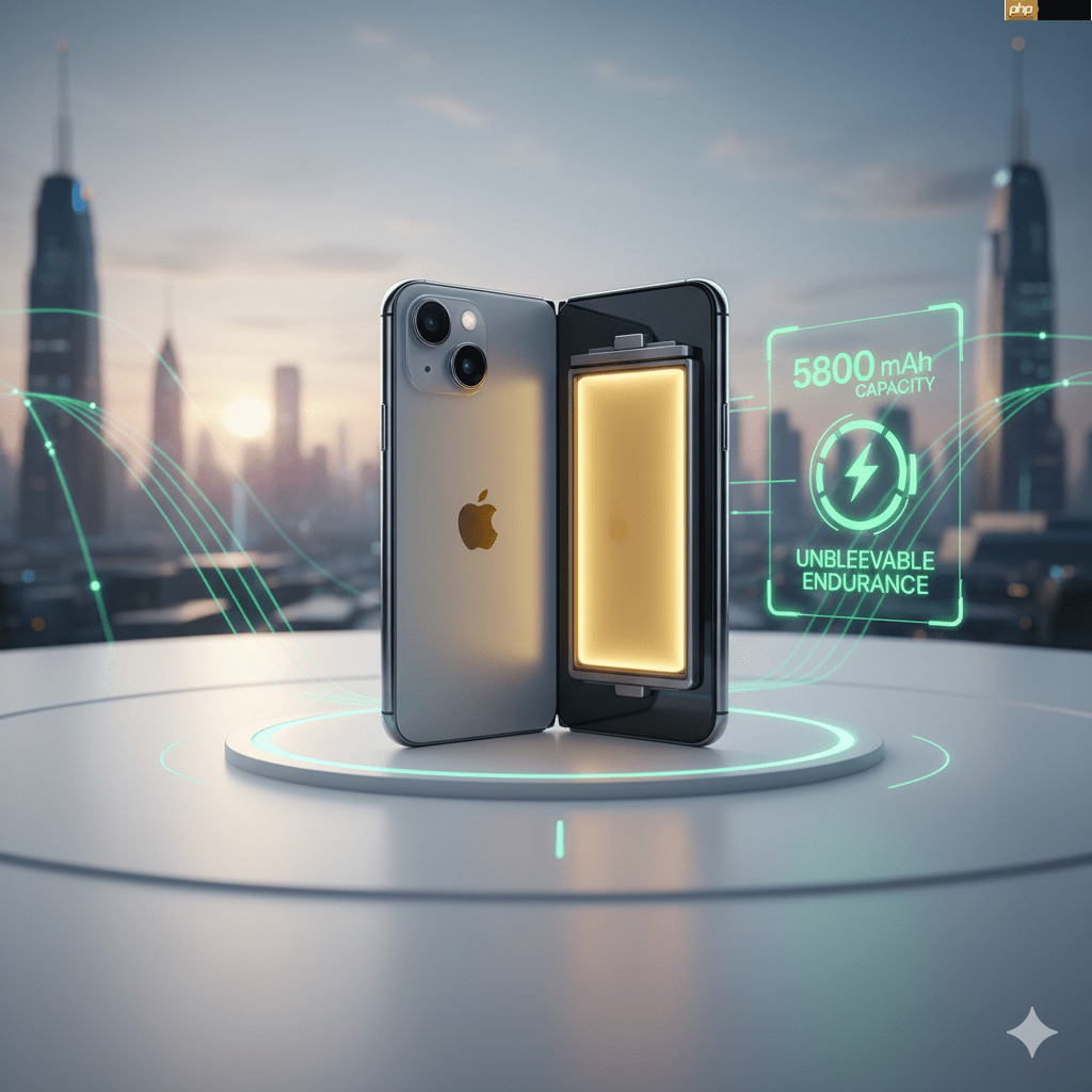 比对手更持久！苹果首款摺叠机传搭载史上最大电池 容量上看5800mAh