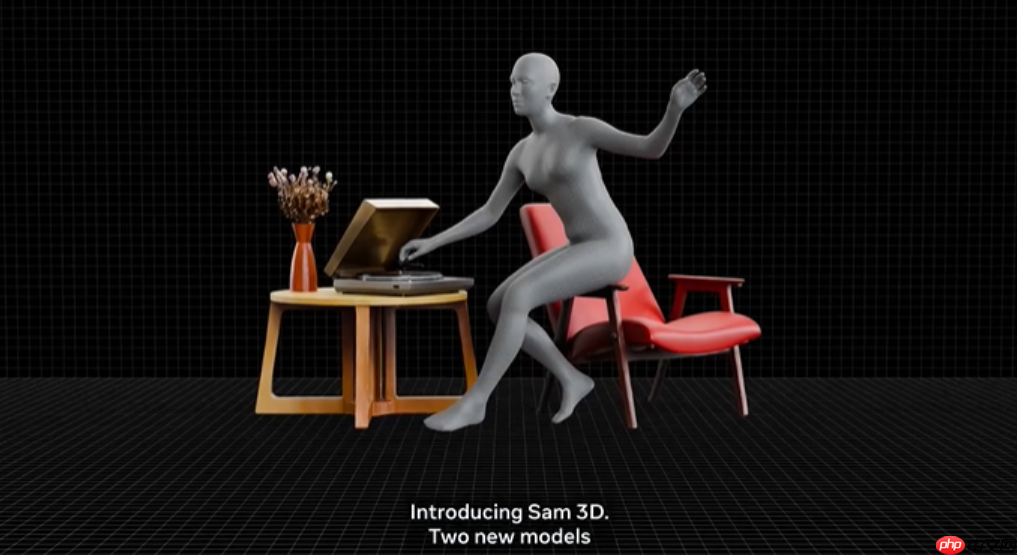 Meta 开源 SAM 3D：单图秒生可交互 3D 模型