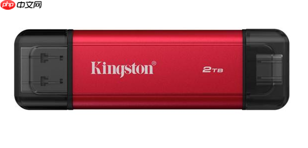 金士顿发布双接口便携固态硬盘：U盘大小 SSD性能