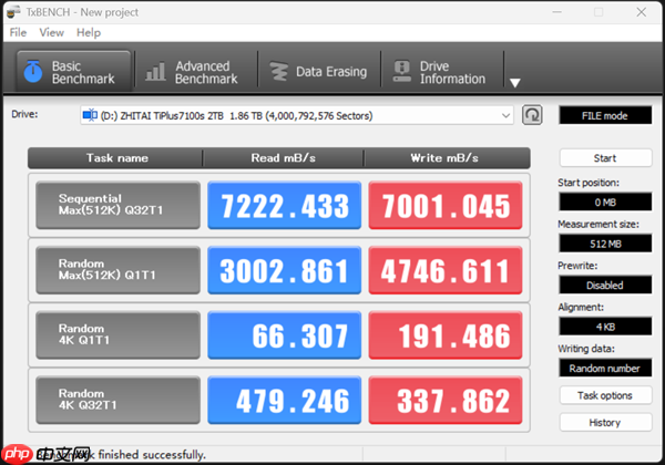 致态TiPlus7100s固态硬盘上手 DRAMLess封神之作