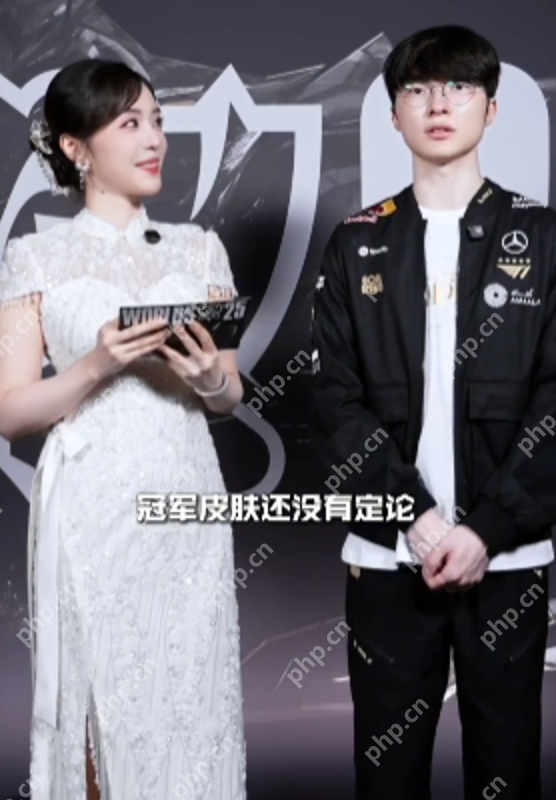 Faker说这一冠不为任何人：冠军皮肤还没定 - php中文网