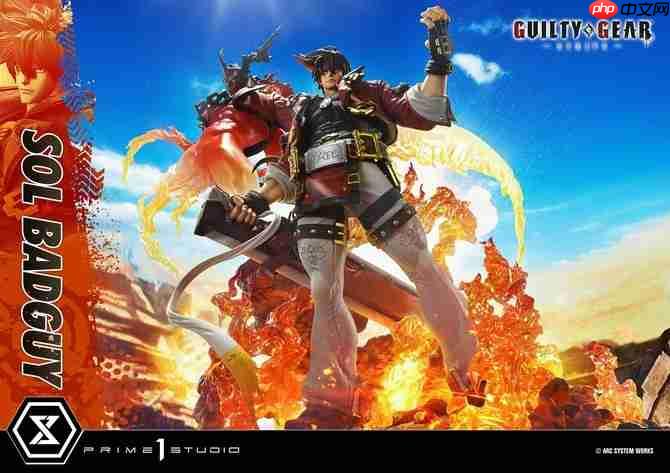 《罪恶装备 -奋战-》男主角索尔高端雕像公布 酷炫极致