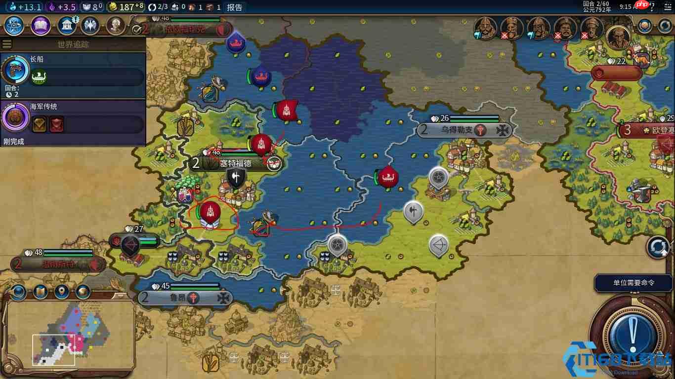 挪威文明海上霸权指南：用维京长船称霸海洋地图