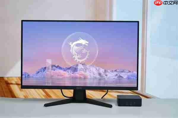 2K/210Hz仅739元！微星MAG 275QF E21显示器图赏