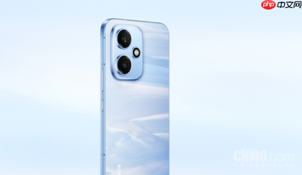 荣耀500系列新机设计图曝光：横向镜头模组配直屏