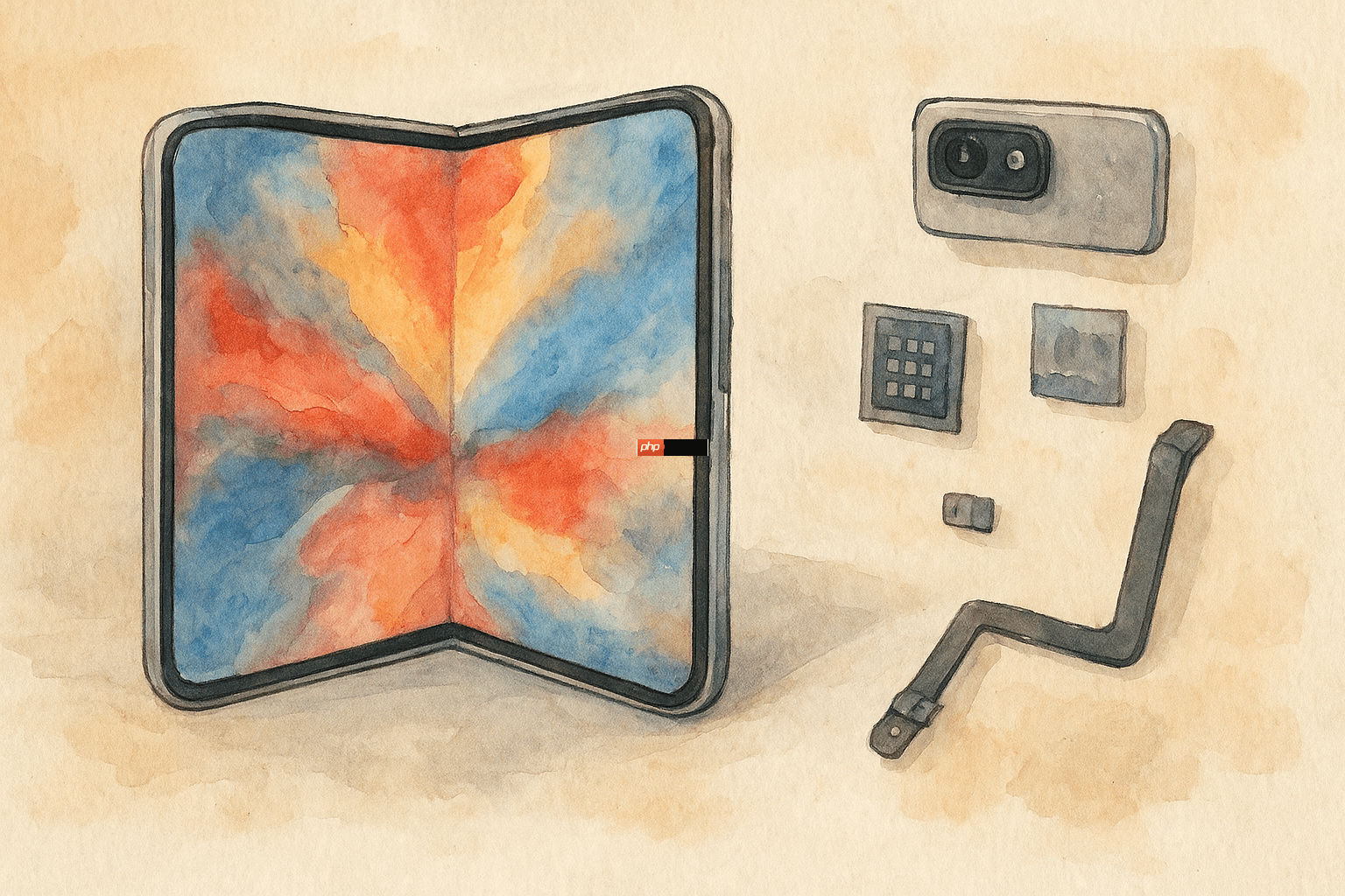 苹果疑为iPhone Fold积极备料囤零件？摺叠机2026问世可能性提升