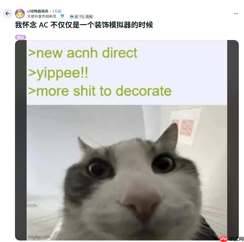 玩家吐槽《集合啦！动物森友会》大型更新：这跟DLC有区别吗？