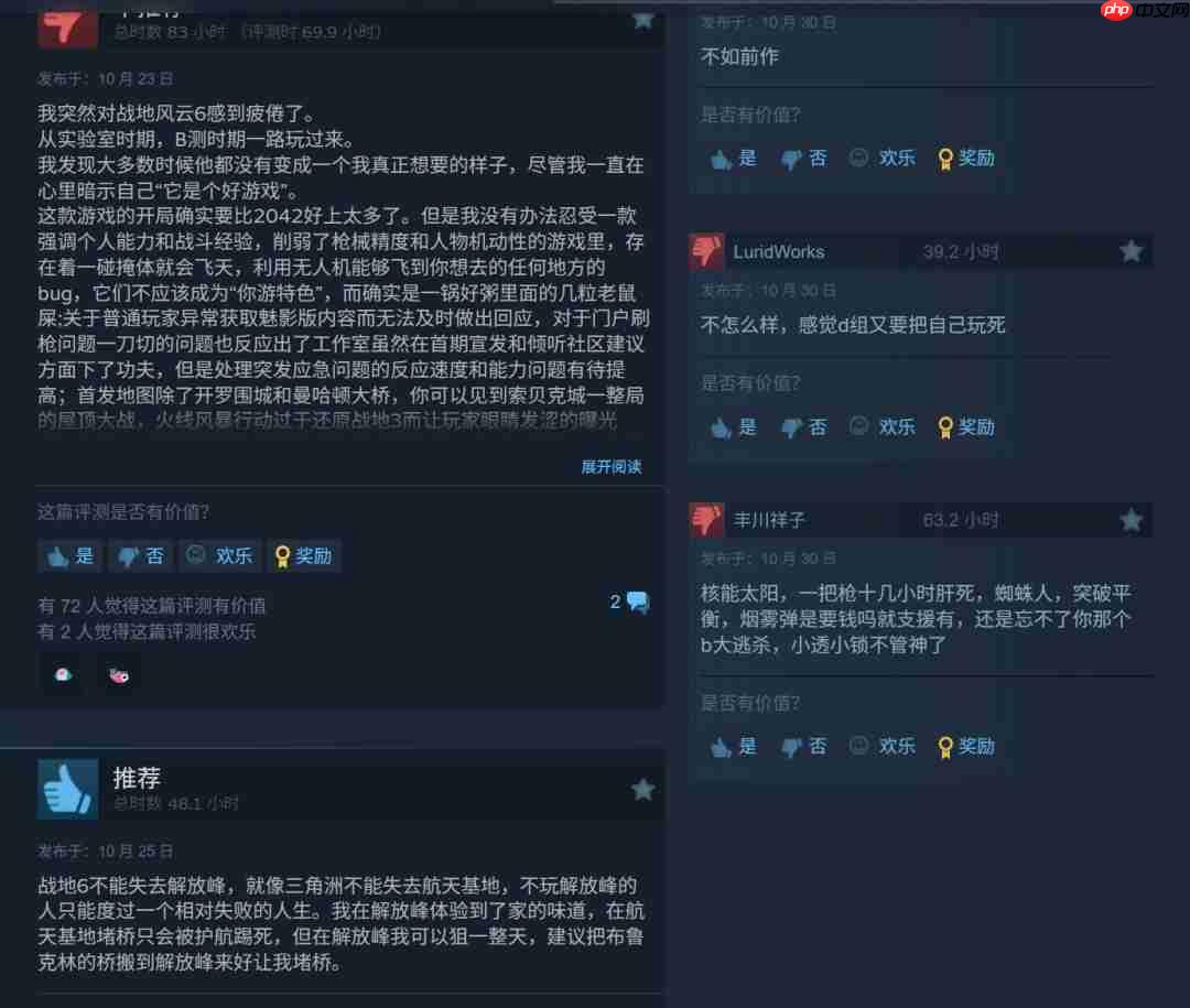 《战地6》大逃杀模式遭中文玩家差评轰炸 通行证强制捆绑大逃杀任务惹众怒