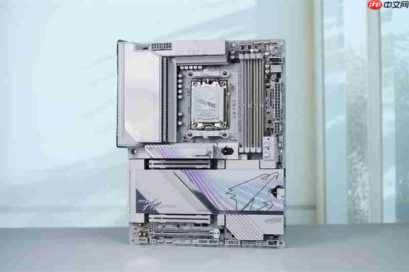 真男人的梦中情板！技嘉X870E AUROS MASTER X3D ICE评测：X3D再打一管鸡血