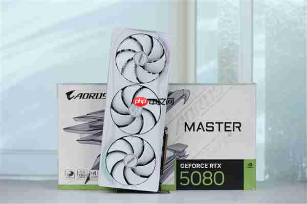 精美纯白设计！技嘉AUROS RTX 5080 MASTER ICE显卡图赏
