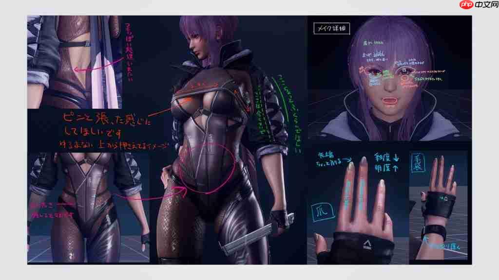 《忍者龙剑传4》Seori隼龙绫音艺术图 非常棒啊！