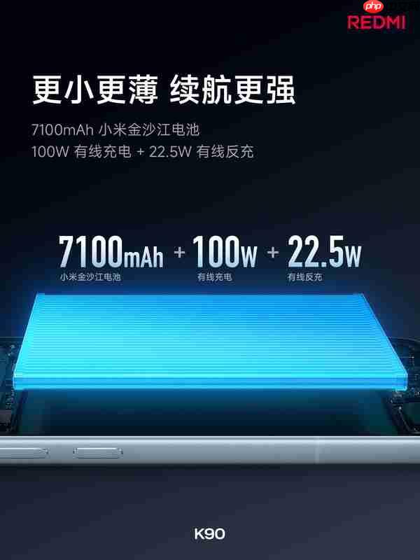 REDMI K90手机发布 配Pro Max同款屏幕 2599元起售