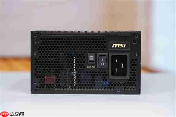 轻松驾驭RTX 5090！微星MEG Ai1600T PCIE5超神电源图赏